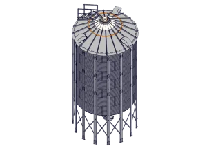 Kendinden Ayaklı Konik Tabanlı Silo