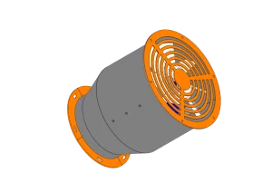 Вентилятор осевой
