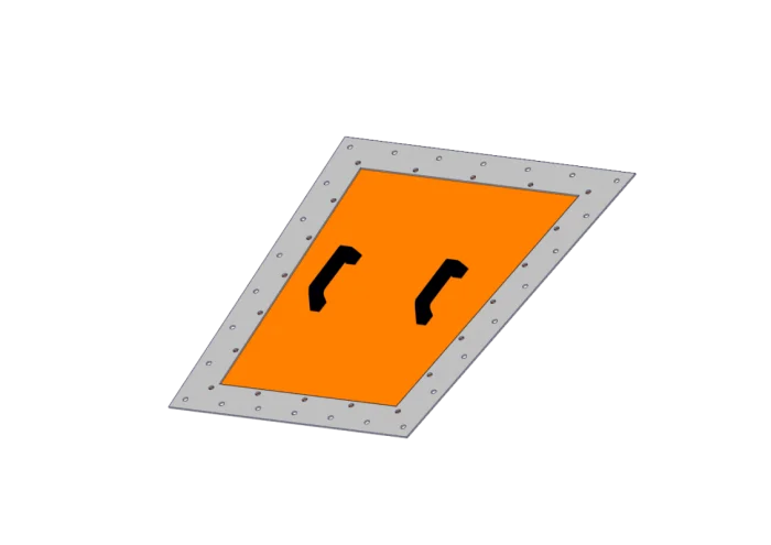 Нижняя коническая входная крышка